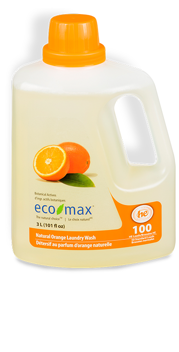 100 Washing loads Alvito Eco Wash solution 1,0 l with Orange fragrance extreme skin-friendly and economical