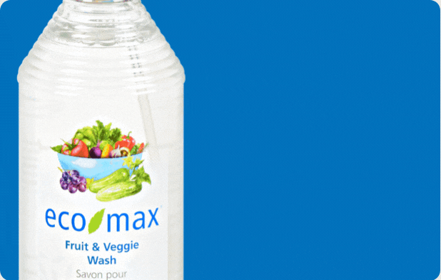 Eco-Max Fruit & Veggie Wash - Fragrance-Free - Enviro Bottle